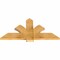Ekena Millwork Redmond Rough Sawn Timber Gable Bracket, Western Red Cedar, 48"W x 24"H x 2"D x 6"F, 12/12 Pitch GBW048X24X0206RED00RWR - alternate 5